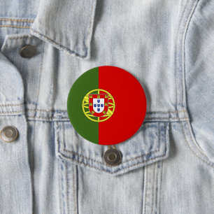 Portugal flagga knapp