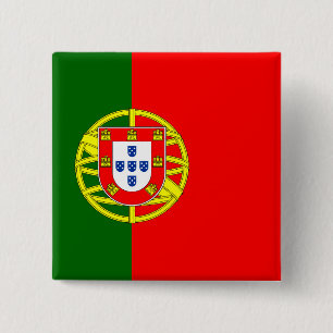 Portugal Flagga Knapp