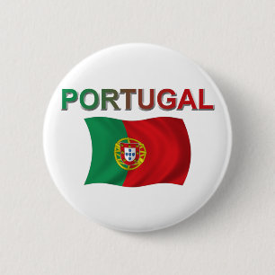 Portugal flagga knapp