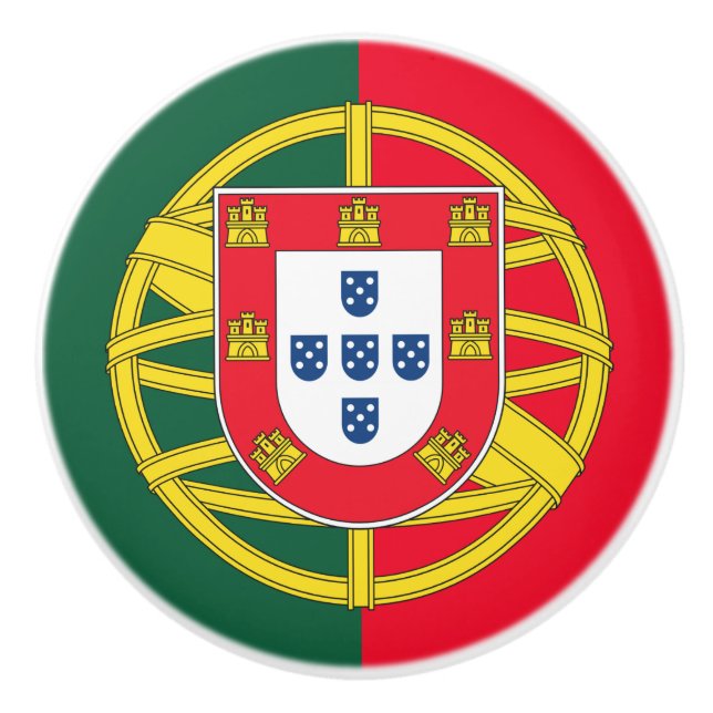 Portugal flagga knopp (Framsidan)