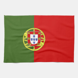 Portugal flagga kökshandduk