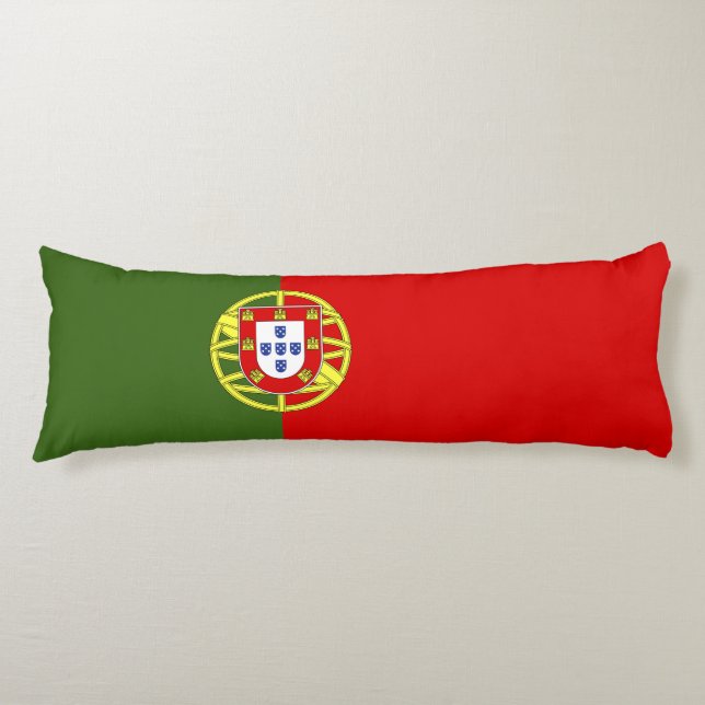 Portugal flagga kroppskudde (Framsidan)