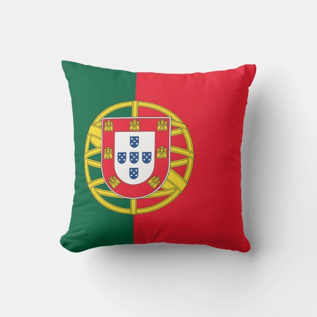Portugal flagga kudde (Framsida)
