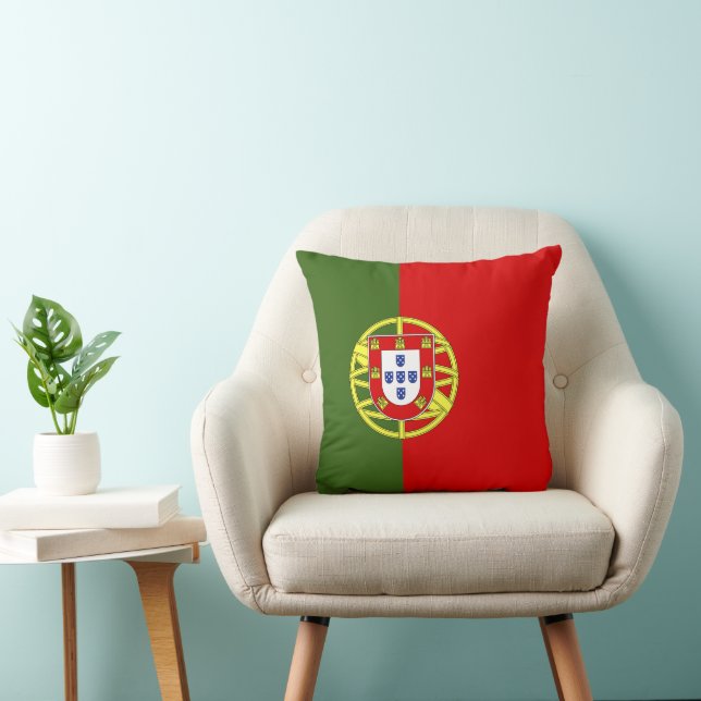 Portugal flagga kudde (Stol)