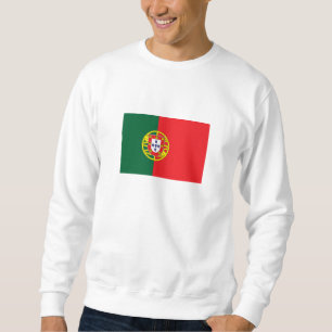 Portugal Flagga Lång Ärmad Tröja