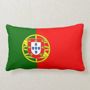 Portugal Flagga Lumbarkudde