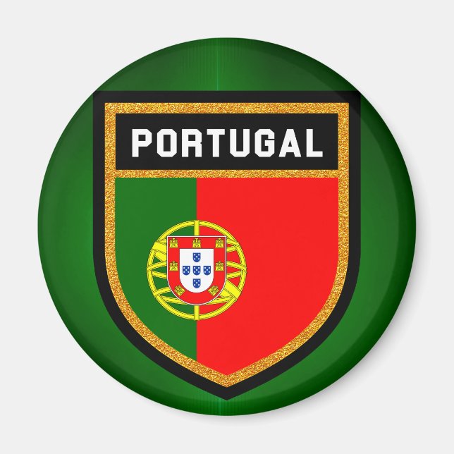 Portugal Flagga Magnet (Framsidan)