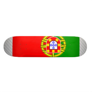 Portugal flagga mini skateboard bräda 18,5 cm