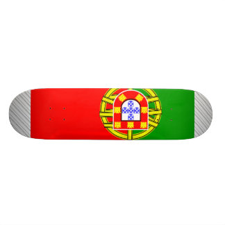 Portugal flagga mini skateboard bräda 18,5 cm