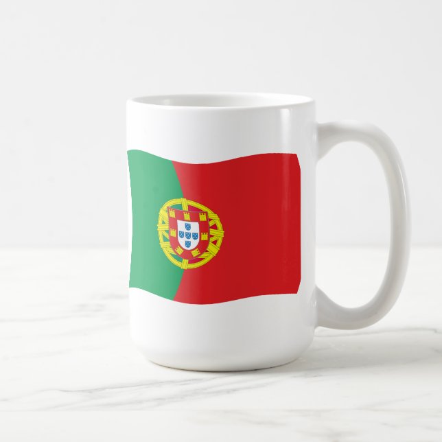 Portugal Flagga Mugg (Höger)