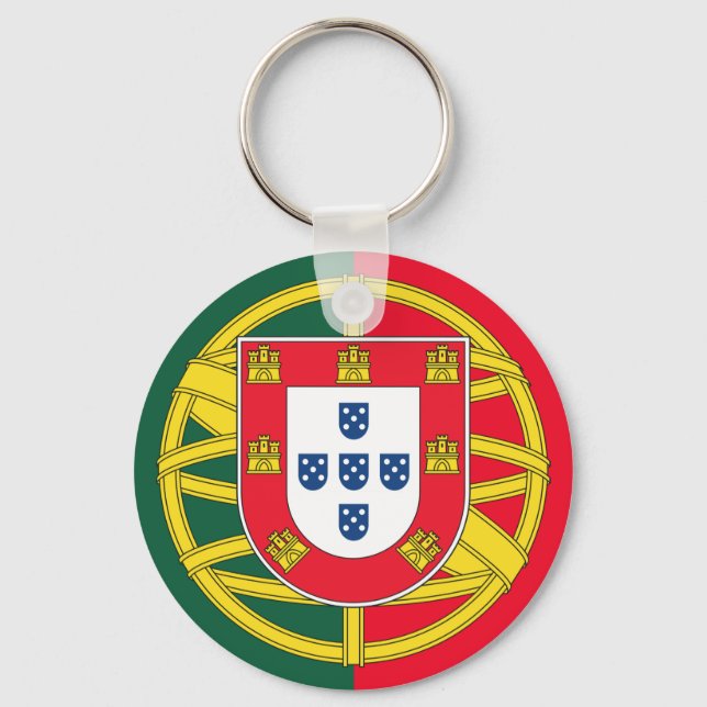 Portugal flagga nyckelring (Framsida)