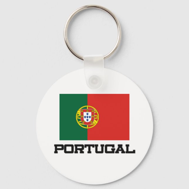 Portugal Flagga Nyckelring (Framsida)