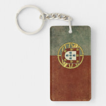 Portugal Flagga Nyckelring Souvenir