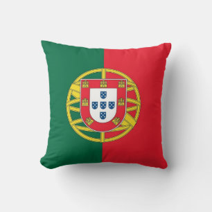 Portugal Flagga om amerikanska MoJo Pillow Kudde
