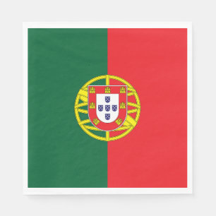 Portugal Flagga Pappersservett