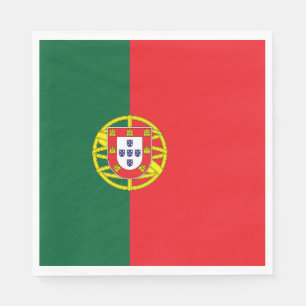 Portugal Flagga Pappersservett