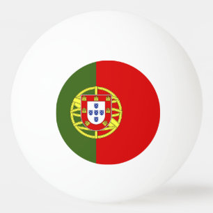 Portugal flagga pingisboll