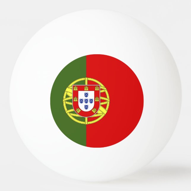 Portugal flagga pingisboll (Framsidan)