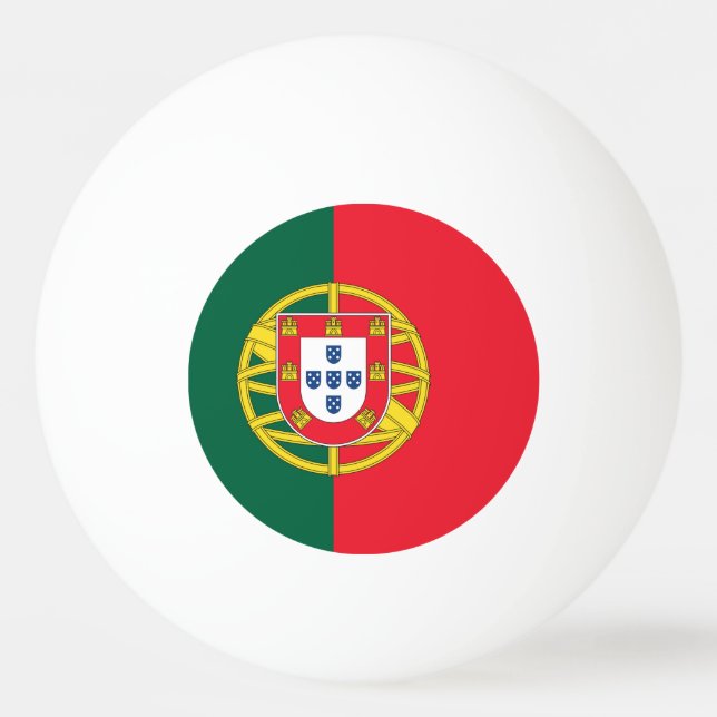 Portugal flagga pingisboll (Baksidan)