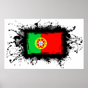 Portugal Flagga Poster