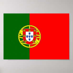 Portugal flagga poster