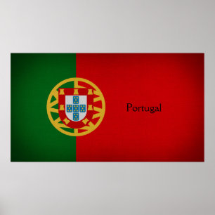 Portugal Flagga Poster