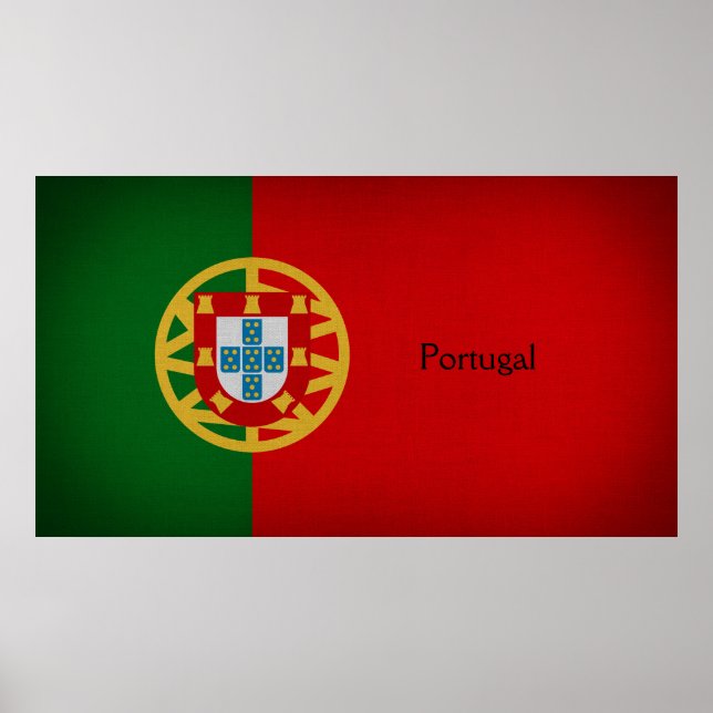 Portugal Flagga Poster (Framsidan)