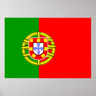 Portugal Flagga Poster