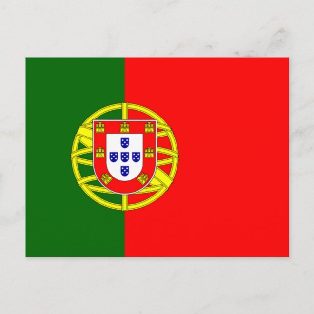 Portugal Flagga Products Vykort (Framsida)
