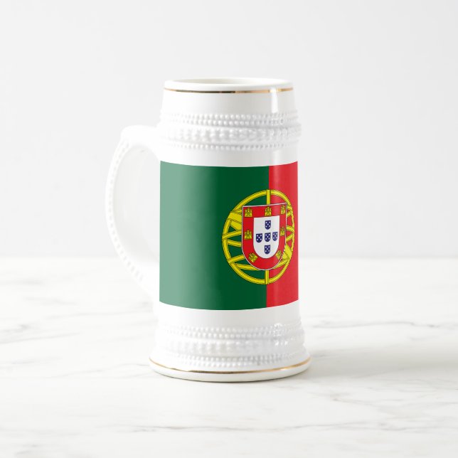 Portugal Flagga Sejdel (Framsida vänster)