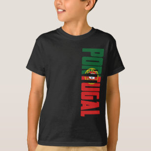 Portugal flagga t-shirt