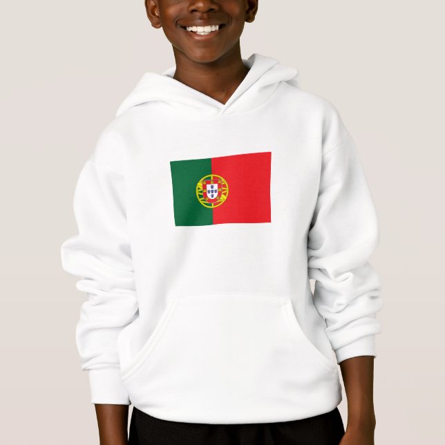 Portugal Flagga T Shirt (Framsida)