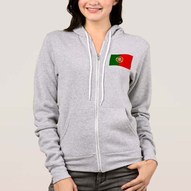 Portugal Flagga T Shirt (Framsida)