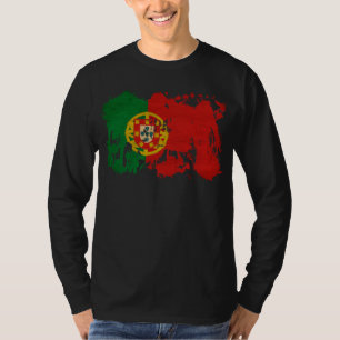 Portugal flagga tee