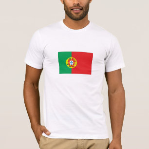 Portugal Flagga Tee Shirt