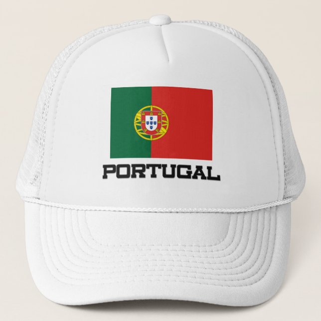 Portugal flagga truckerkeps (Framsida)