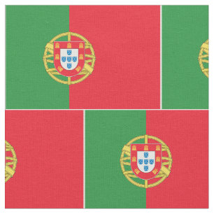 Portugal flagga tyg