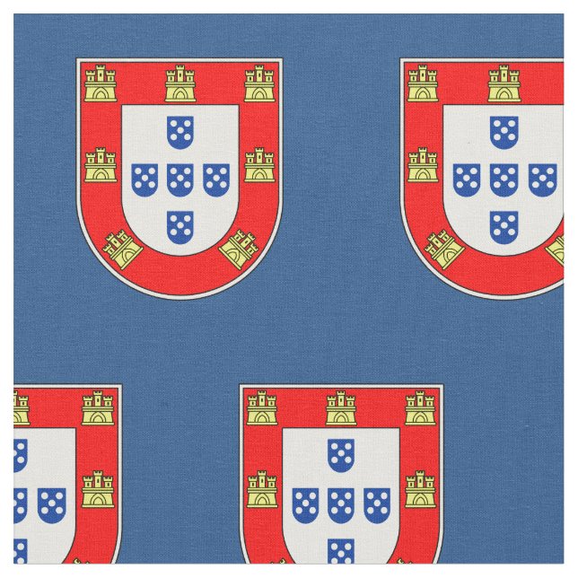 Portugal flagga tyg (Närbild)