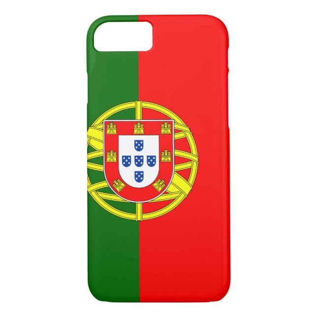 Portugal flaggaiphone case Case-Mate iPhone skal (Baksida)