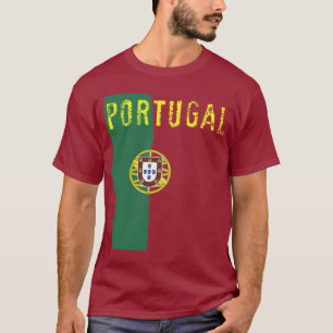 Portugal flaggaT-tröja Tee Shirt