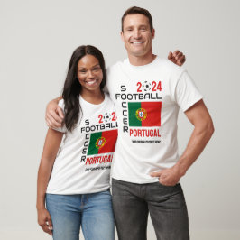 PORTUGAL Football Custom Name 2024 ANY YEAR T Shirt