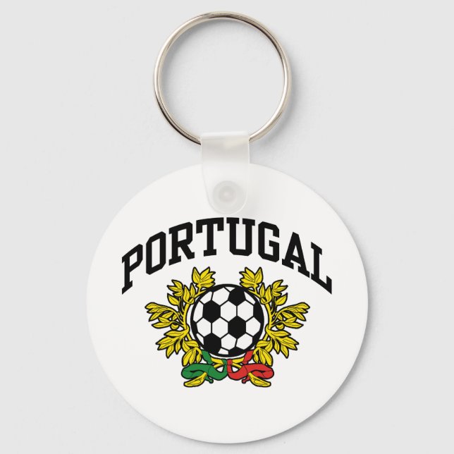 Portugal Fotboll Nyckelring (Framsida)