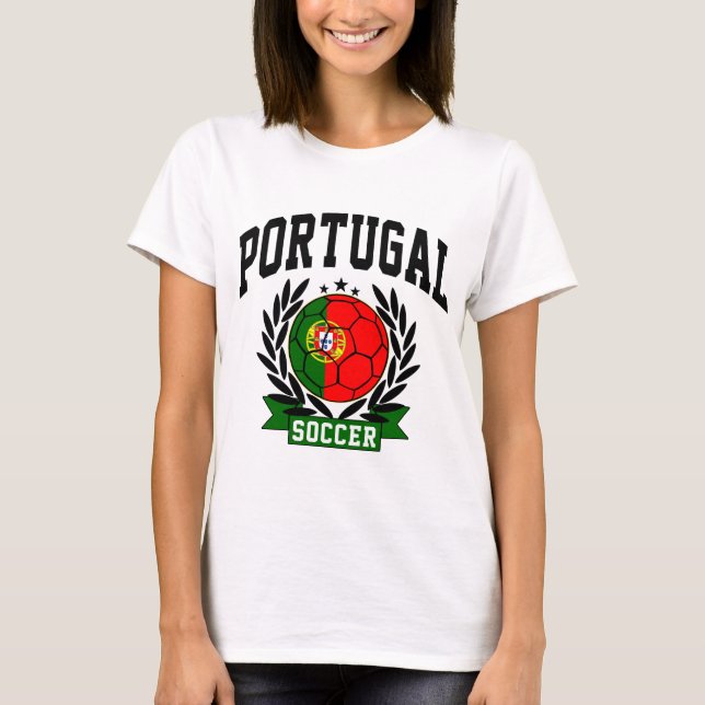 Portugal fotboll tee (Framsida)