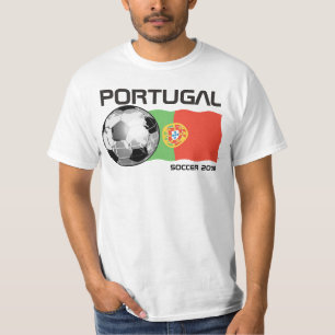 Portugal fotbollT-tröja T Shirt
