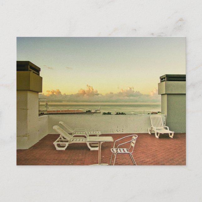 PORTUGAL: Funchal Sunrise-vykort Vykort (Framsida)