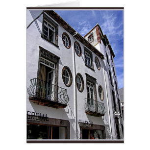 (PORTUGAL) funktionskort Hälsningskort