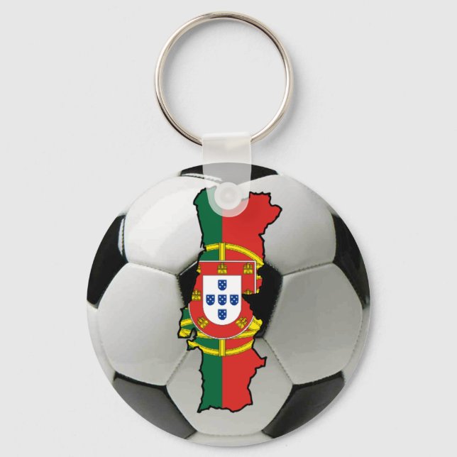 Portugal Futebol Nyckelring (Framsida)