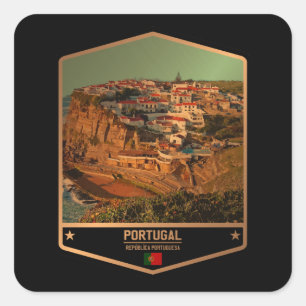 Portugal Fyrkantigt Klistermärke