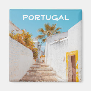 Portugal Gamla trappan i Ferragudo i Algarve Magnet
