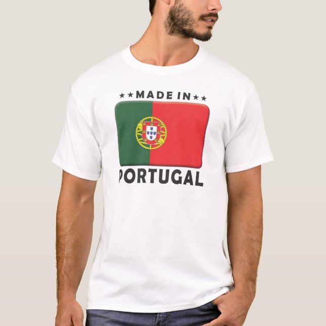 Portugal gjorde t-shirt (Framsida)